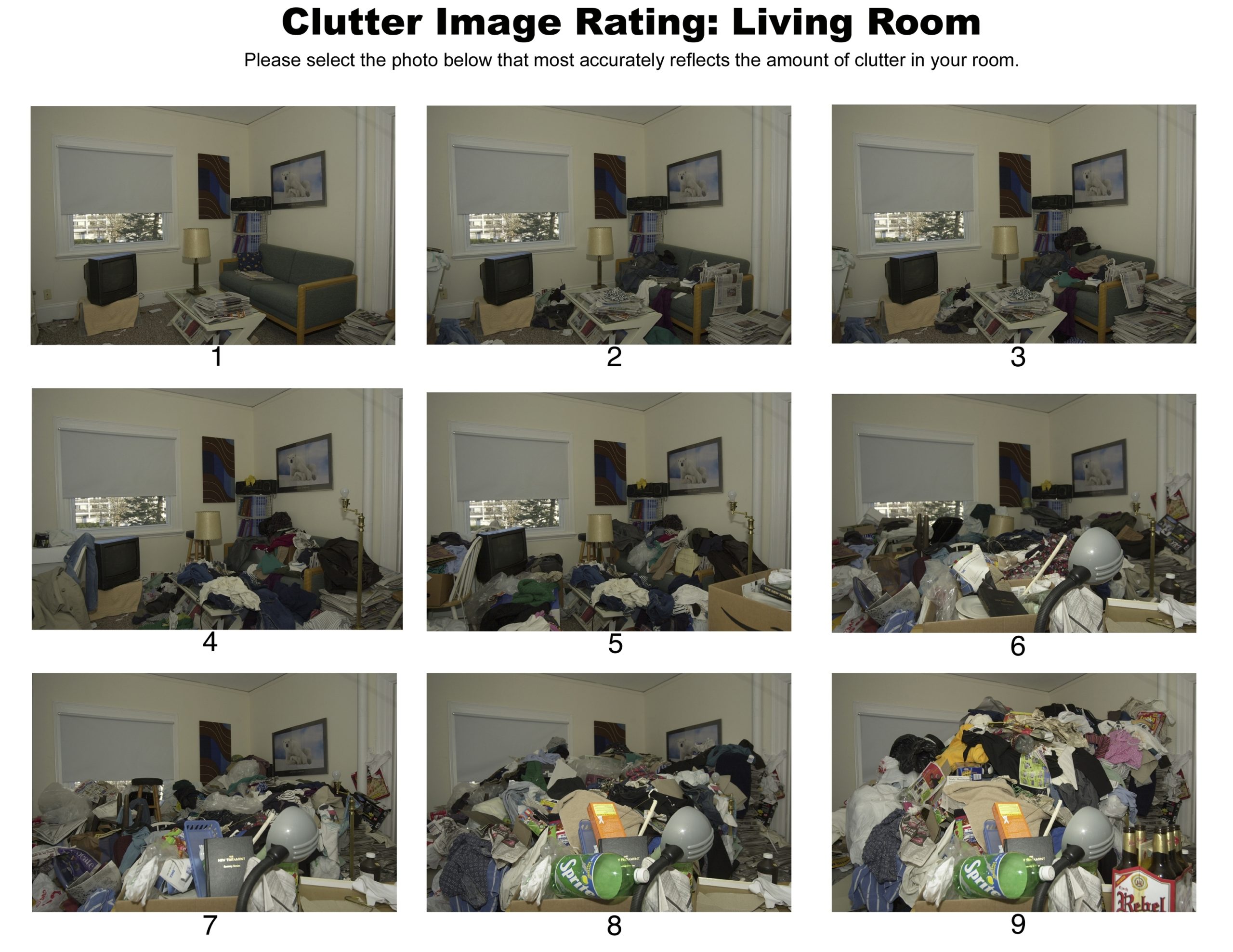 3. Clutter Image Rating