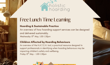 Free Lunch Time Learning – National Hoarding Awareness Week